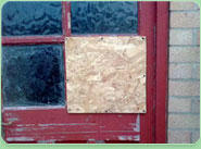 boarded up Yeadon
